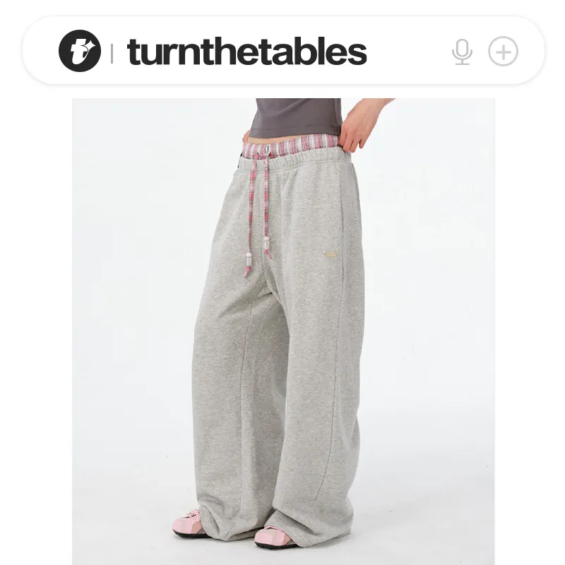 TURNTHETABLES Casual Pants Unisex-13