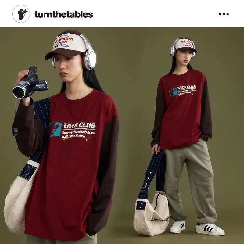 TURNTHETABLES Long Sleeved T Shirts Unisex-9