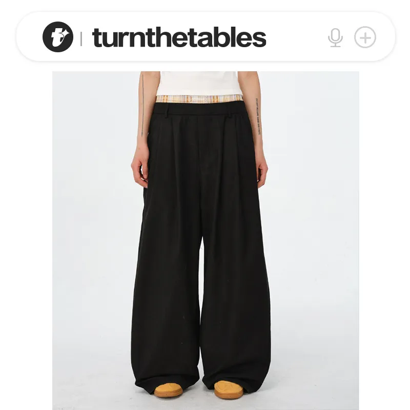 TURNTHETABLES Casual Pants Unisex-1
