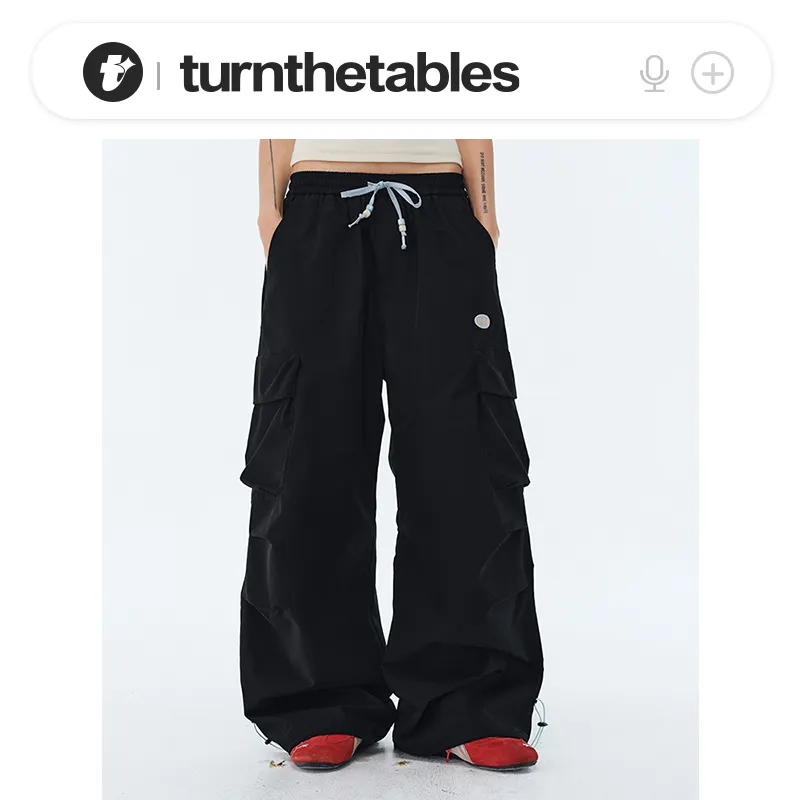 TURNTHETABLES Casual Pants Unisex-5