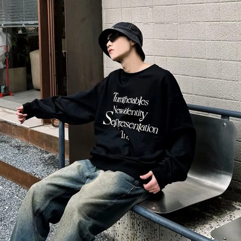 TURNTHETABLES Spring And Autumn Sweatshirt Unisex-7