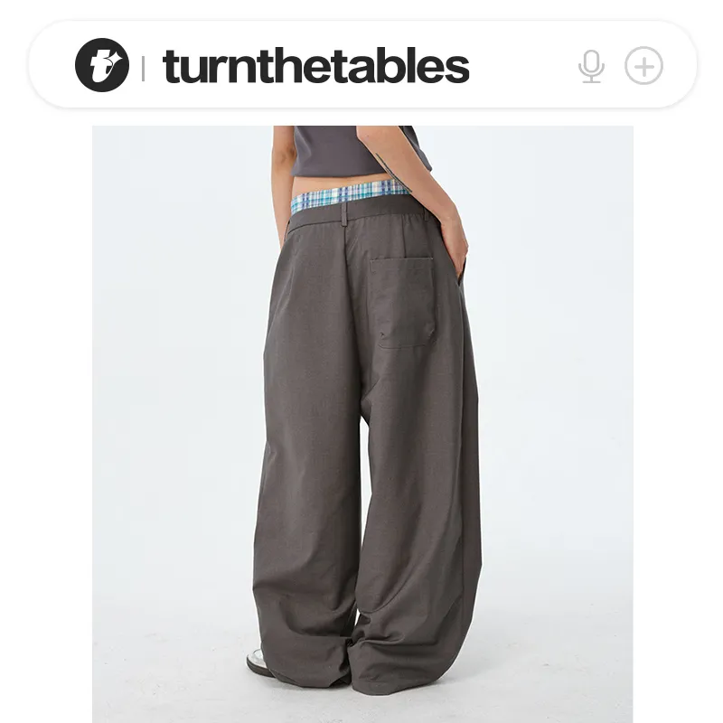 TURNTHETABLES Casual Pants Unisex-6