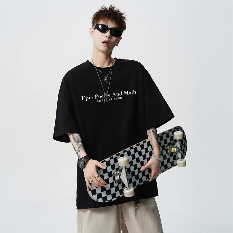 EPIC POETRY Short Sleeved T Shirts Unisex-3