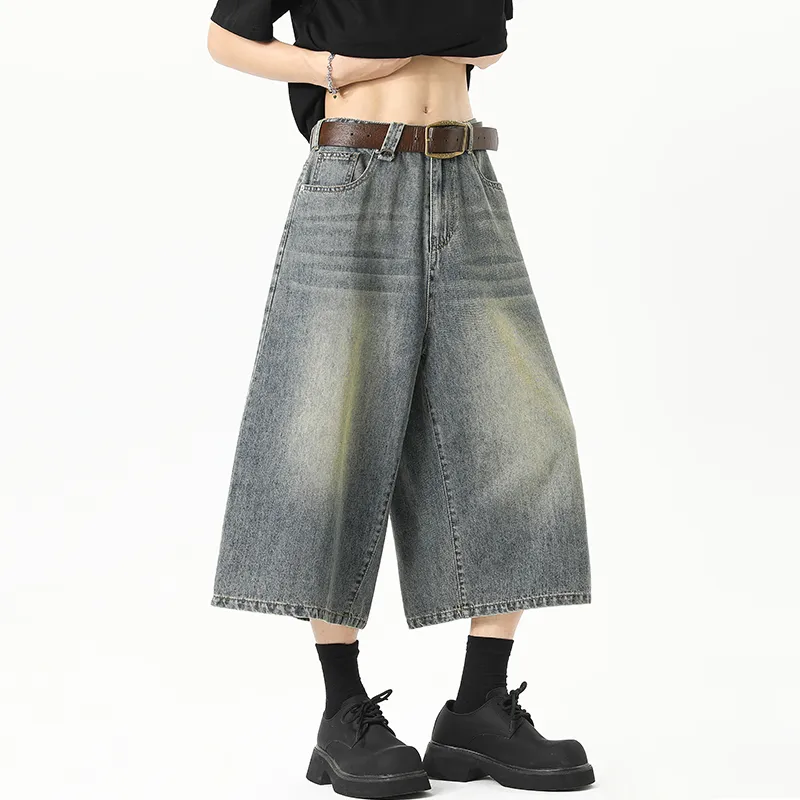 EPIC POETRY Denim Shorts Unisex-13