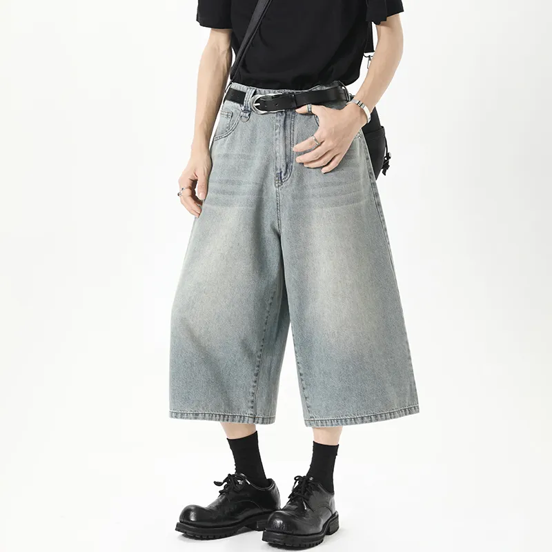 EPIC POETRY Denim Shorts Unisex-4