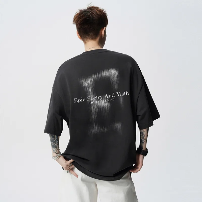 EPIC POETRY Short Sleeved T Shirts Unisex-34