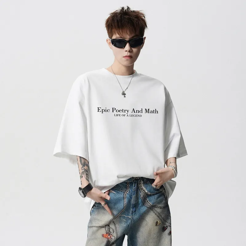 EPIC POETRY Short Sleeved T Shirts Unisex-9