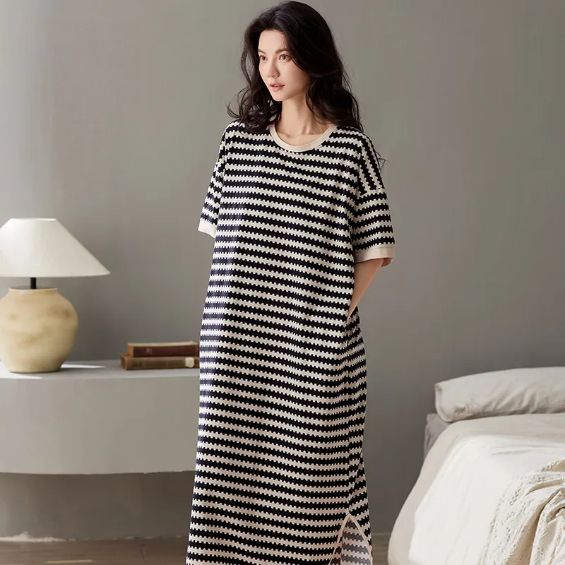 MIIOW Cool One Summer Series Nightgown Women's Black-1