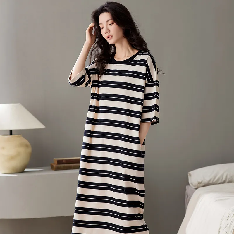 MIIOW Cool One Summer Series Nightgown Women's Black-1