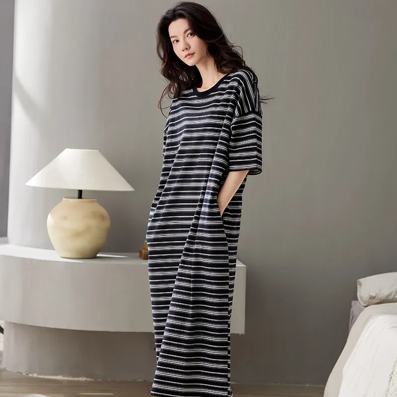 MIIOW Cool One Summer Series Nightgown Women's Black-2