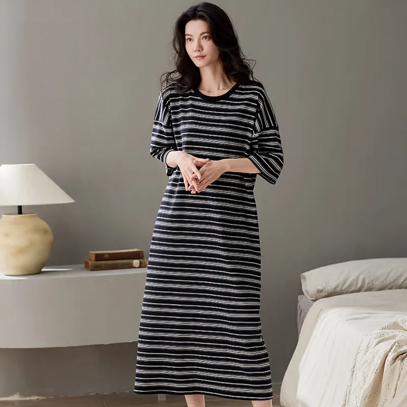 MIIOW Cool One Summer Series Nightgown Women's Black-1