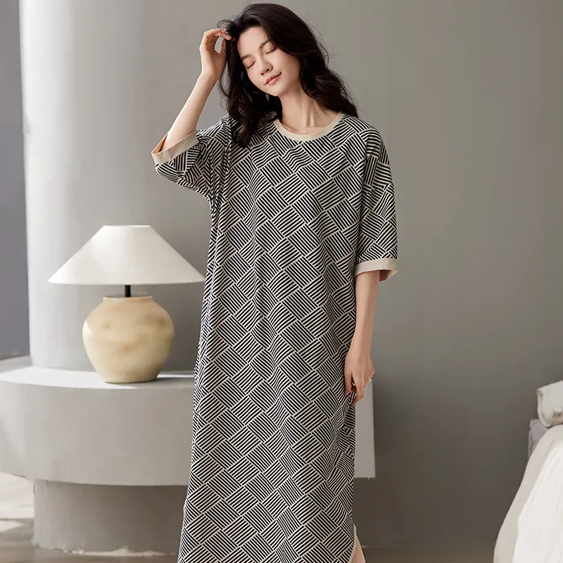 MIIOW Cool One Summer Series Nightgown Women's Black-1