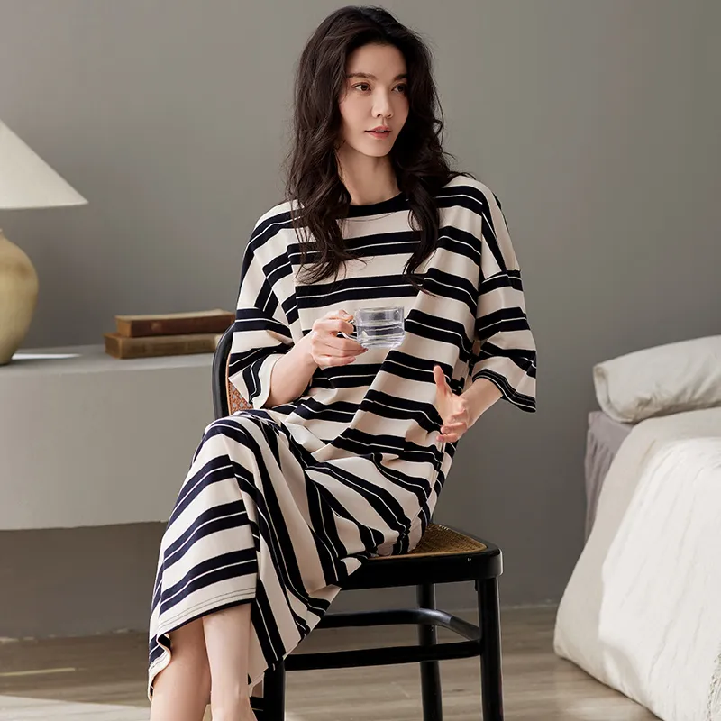 MIIOW Cool One Summer Series Nightgown Women's Black-3