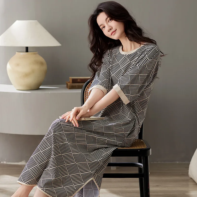 MIIOW Cool One Summer Series Nightgown Women's Black-3