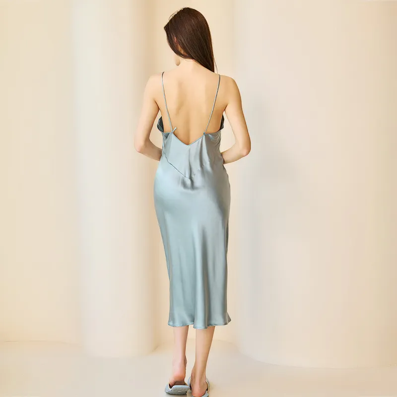 Silk Boundary Nightgown Women's-6