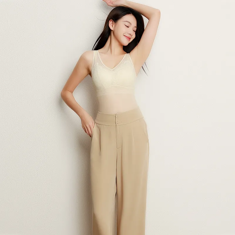 Silk Boundary Tank Tops Women's-3