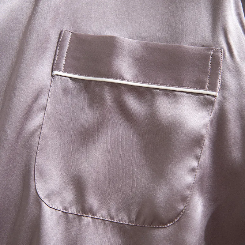 Silk boundary Men Pajama Sets-13