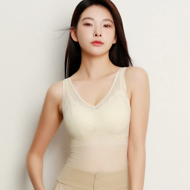 Silk Boundary Tank Tops Women's-1