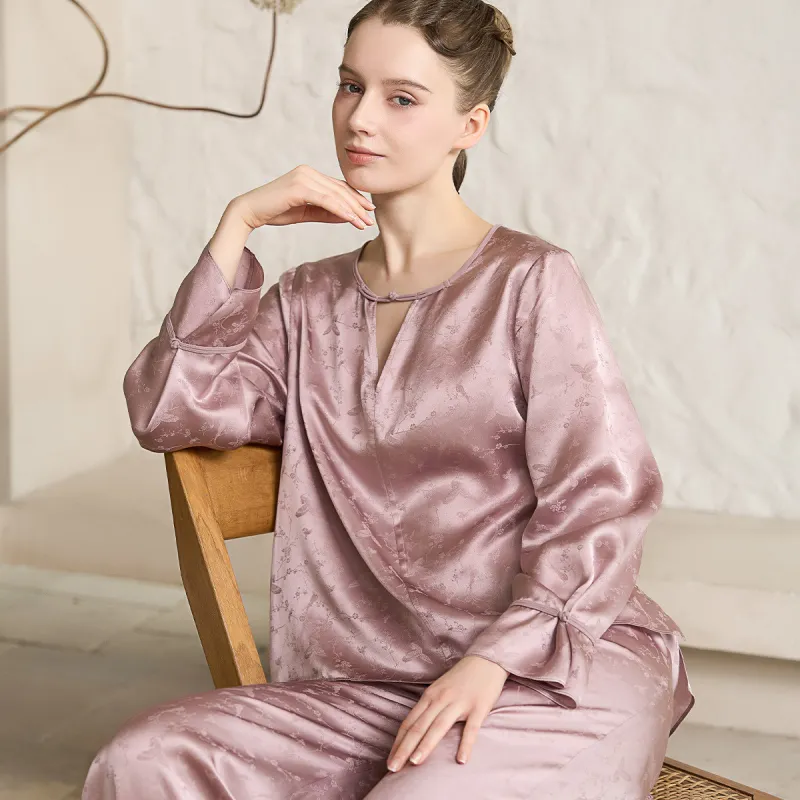 Silk Boundary Pajama Set Women's-1