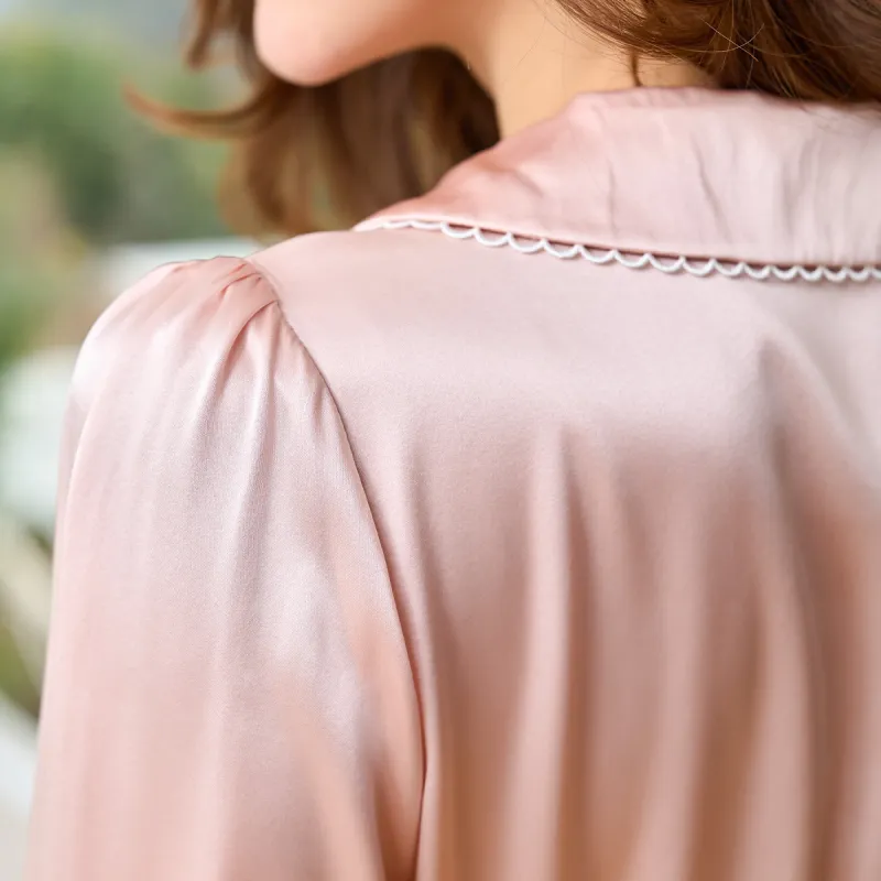 Silk Boundary Nightgown Women's-2
