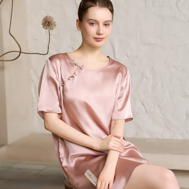 Silk Boundary Nightgown Women's-12