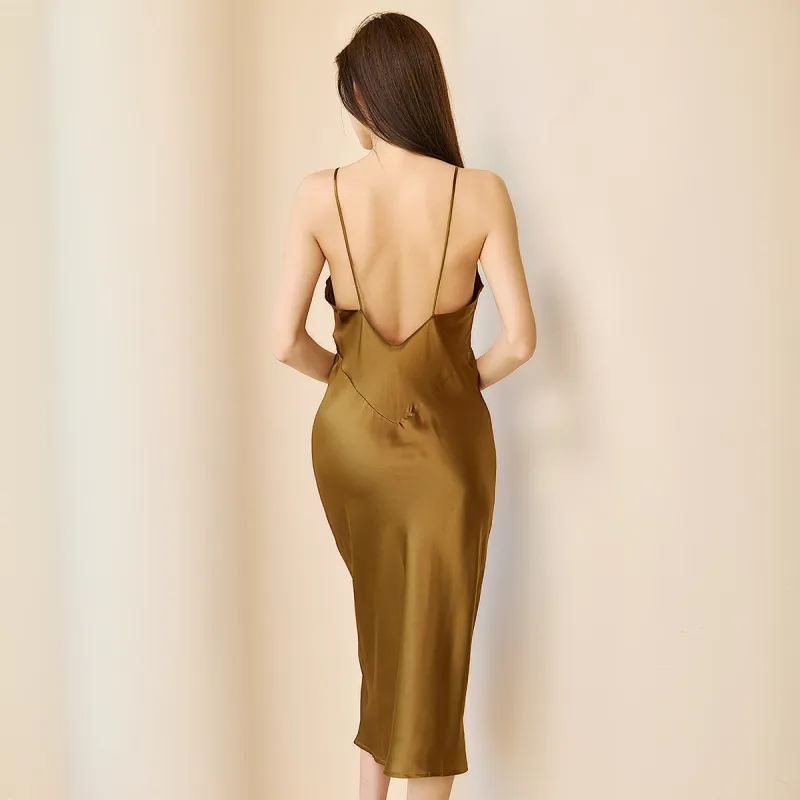 Silk Boundary Nightgown Women's-1