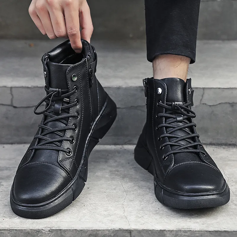 Product B Ankle Boots Men's Black-2