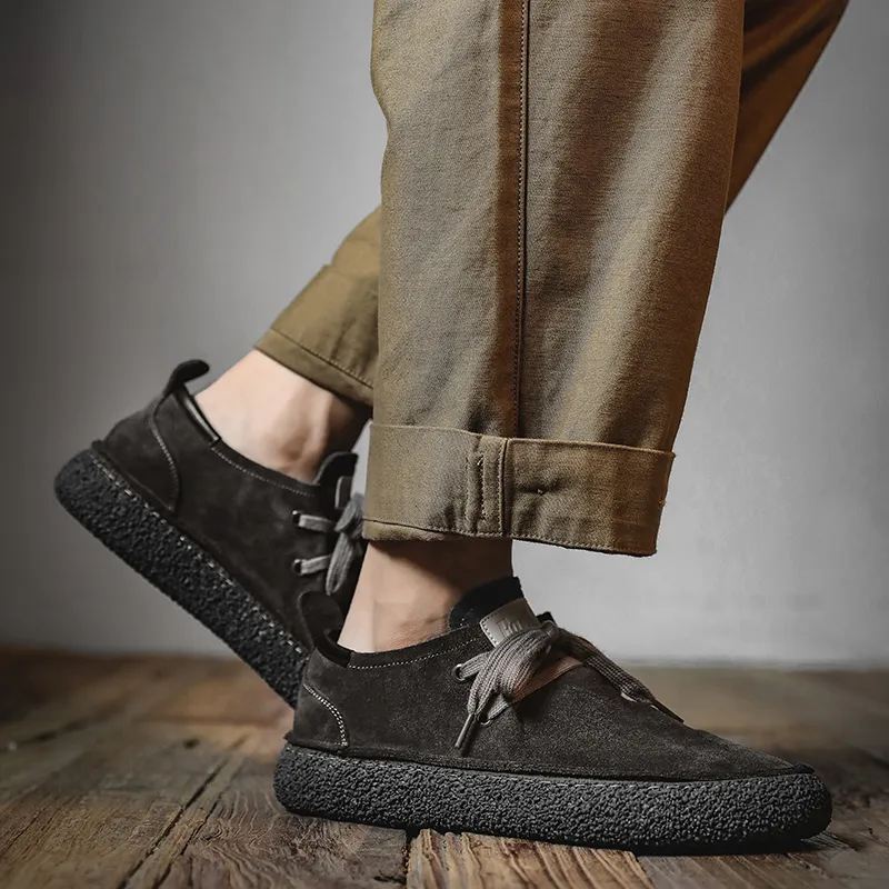Product B Men's Casual Shoes Men Low Top Brown/Gray-1