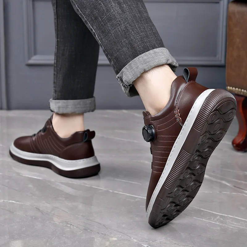 Product B Men's Casual Shoes Men Low Top Brown/Black-2