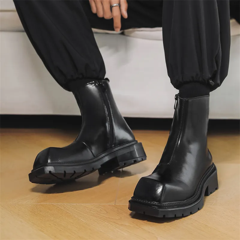 Product B Ankle Boots Men's Black-3