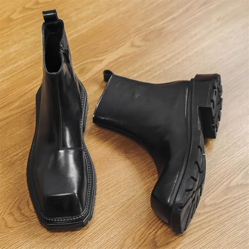 Product B Ankle Boots Men's Black-2
