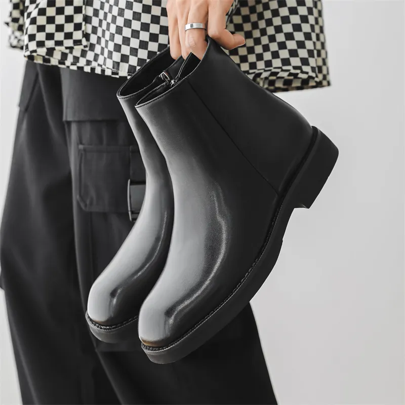Product B Ankle Boots Men's Black-8