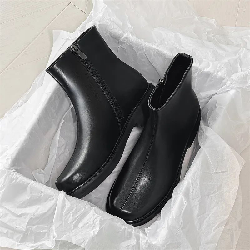 Product B Ankle Boots Men's Black-2