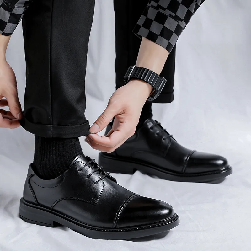 Product B Dress Shoes Men's Black-3