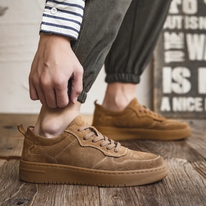 Product B Men's Casual Shoes Men Low Top Brown/Gray-2