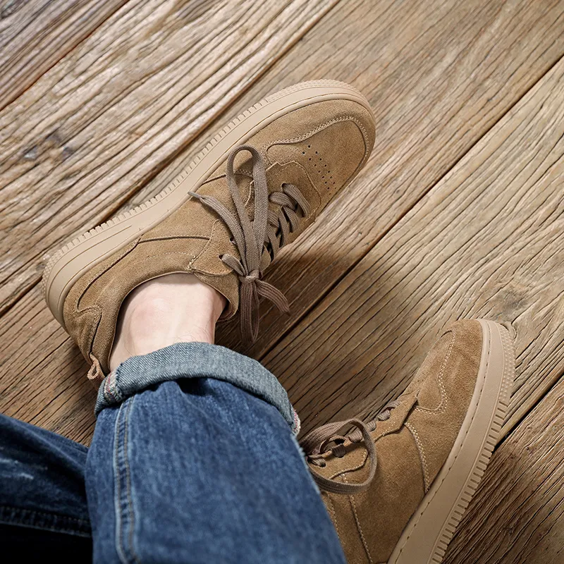 Product B Low Top Skateboard Shoes Men's Brown-4