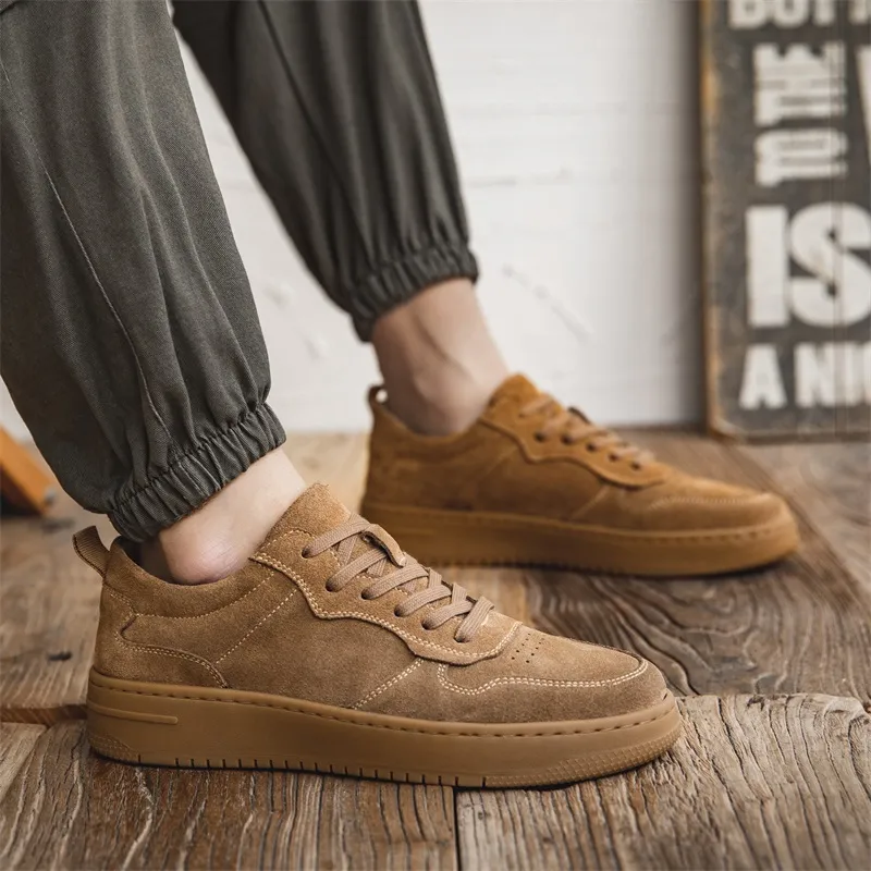 Product B Men's Casual Shoes Men Low Top Brown/Gray-3