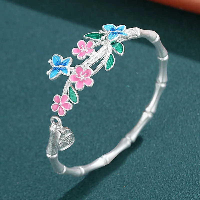 Su Garden Sterling Silver Bangles Women's-3