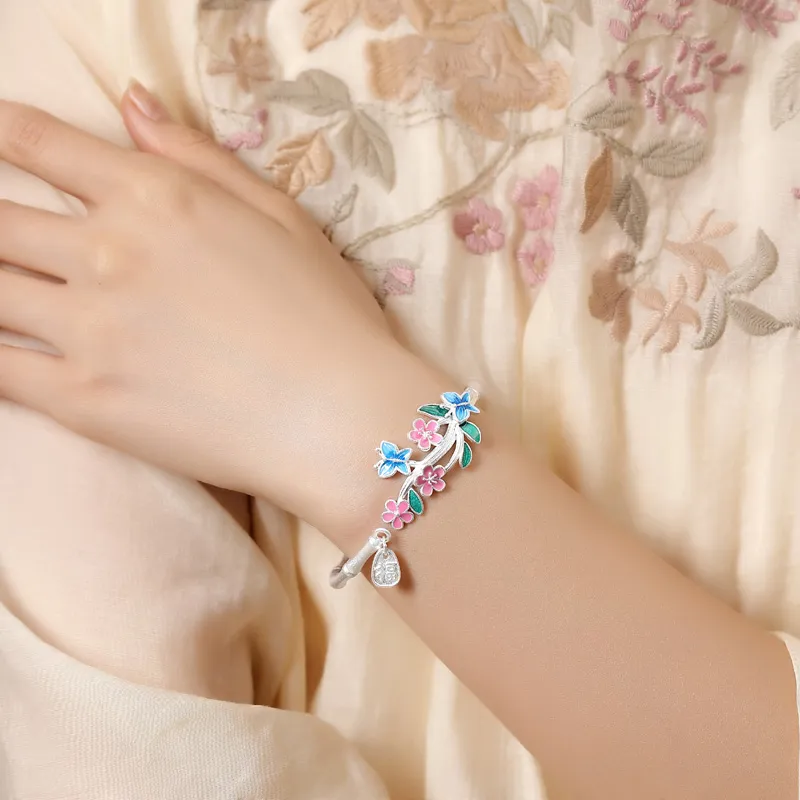 Su Garden Sterling Silver Bangles Women's-1