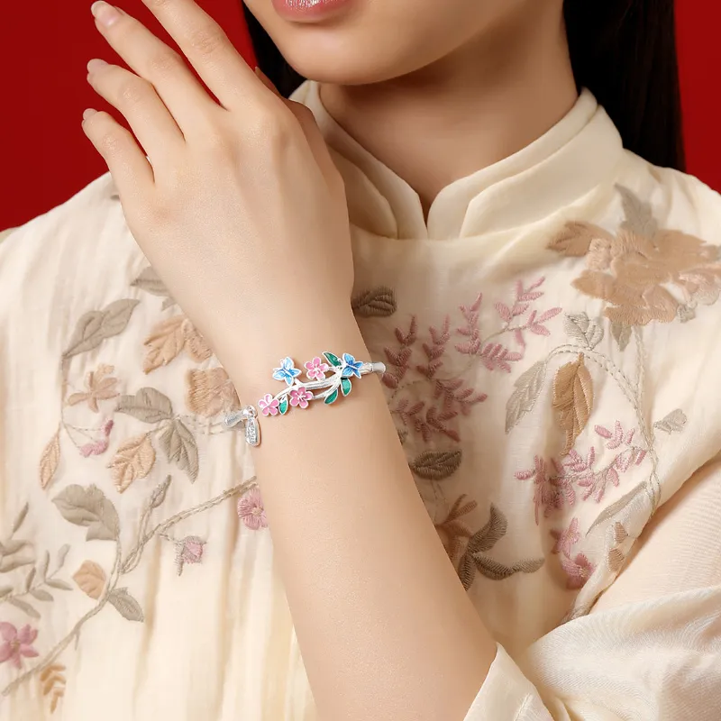 Su Garden Sterling Silver Bangles Women's-2