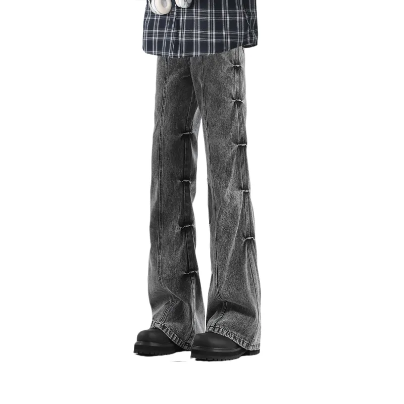 MINEPAIR Jeans Unisex Black Gray-2