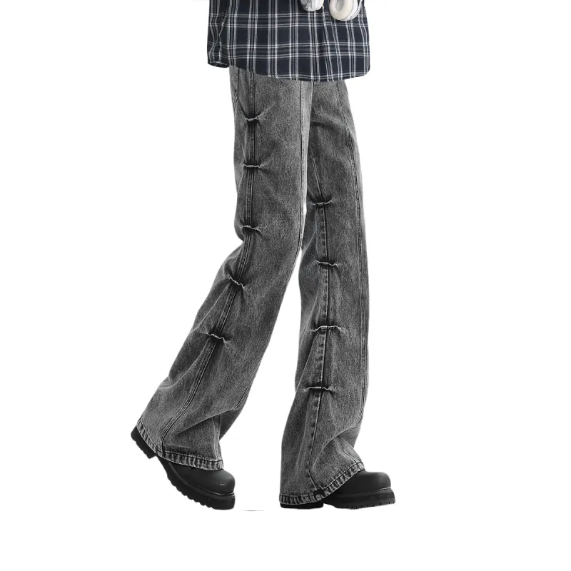 MINEPAIR Jeans Unisex Black Gray-4