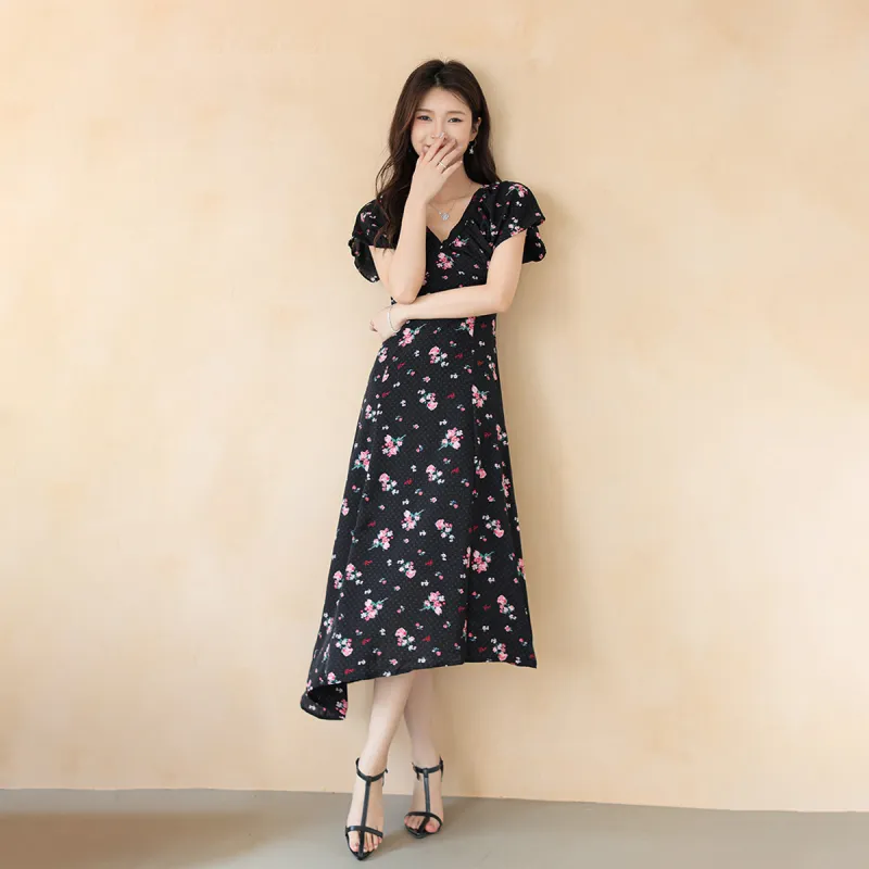 CLUB NEWS Short-Sleeved Dresses Women's Multicolor-6