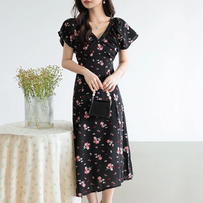 CLUB NEWS Short-Sleeved Dresses Women's Multicolor-3
