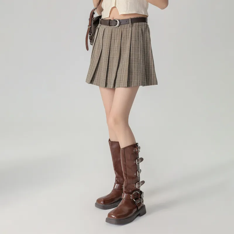 CLUB NEWS Casual Short Skirts Women's-5