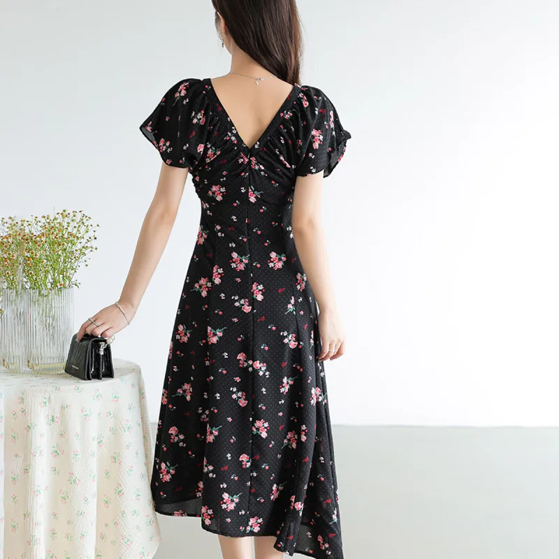 CLUB NEWS Short-Sleeved Dresses Women's Multicolor-4