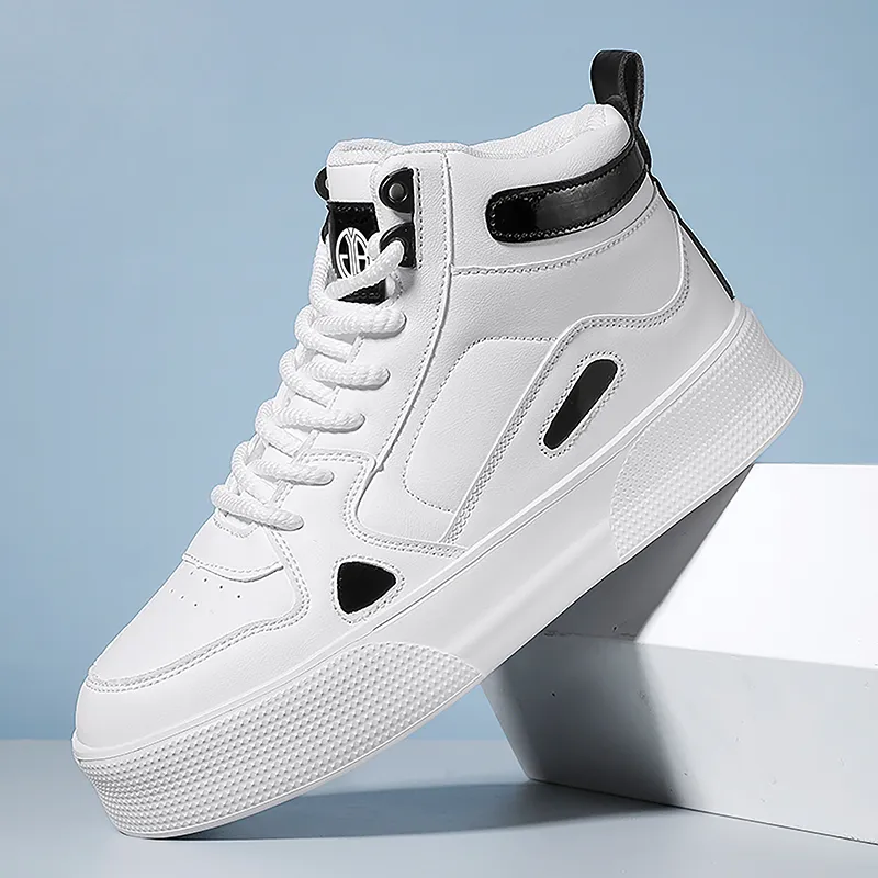 Yi Jiabao Coverage Anti Slip And Wear Resistant High Top Skateboard Shoes Men's-10
