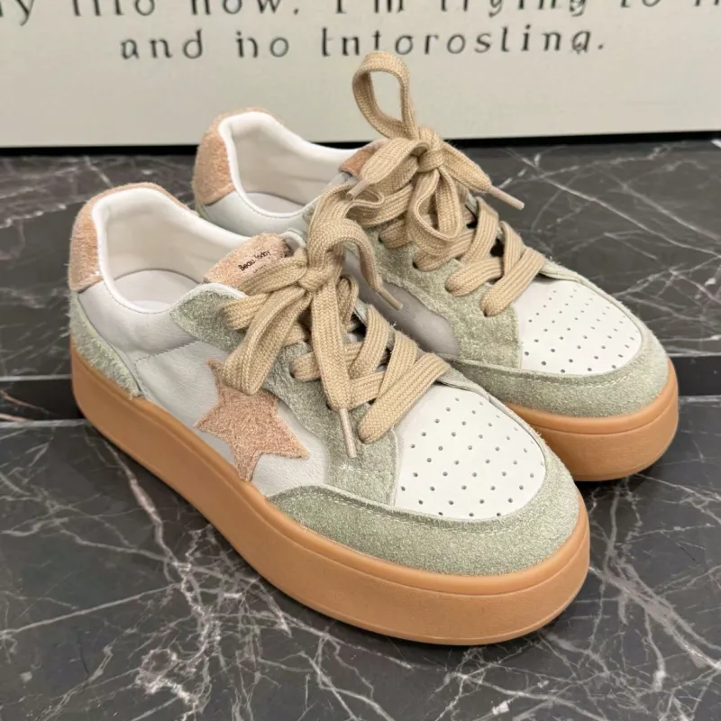 Beau Today Fashion Versatile Preppy Style Women's Matcha Green-4