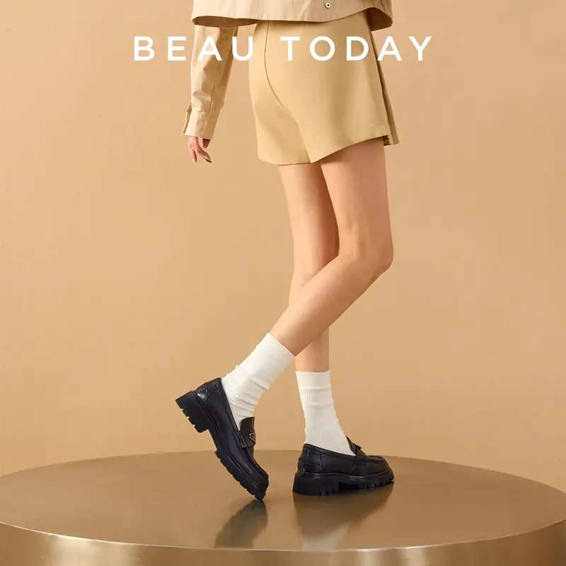 Beau Today Loafers Women's Black-8