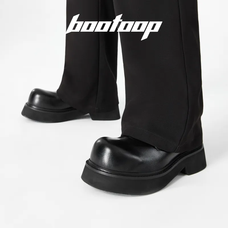 Beau Today Bootoop Series Casual Shoes Men's Black-6